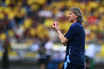 Ricardo Gareca, DT de Chile,