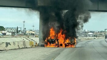 El conductor se impactó contra