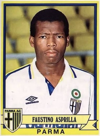 En Parma de Italia, un colombiano es leyenda: Faustino Hernán Asprilla - crédito Parma