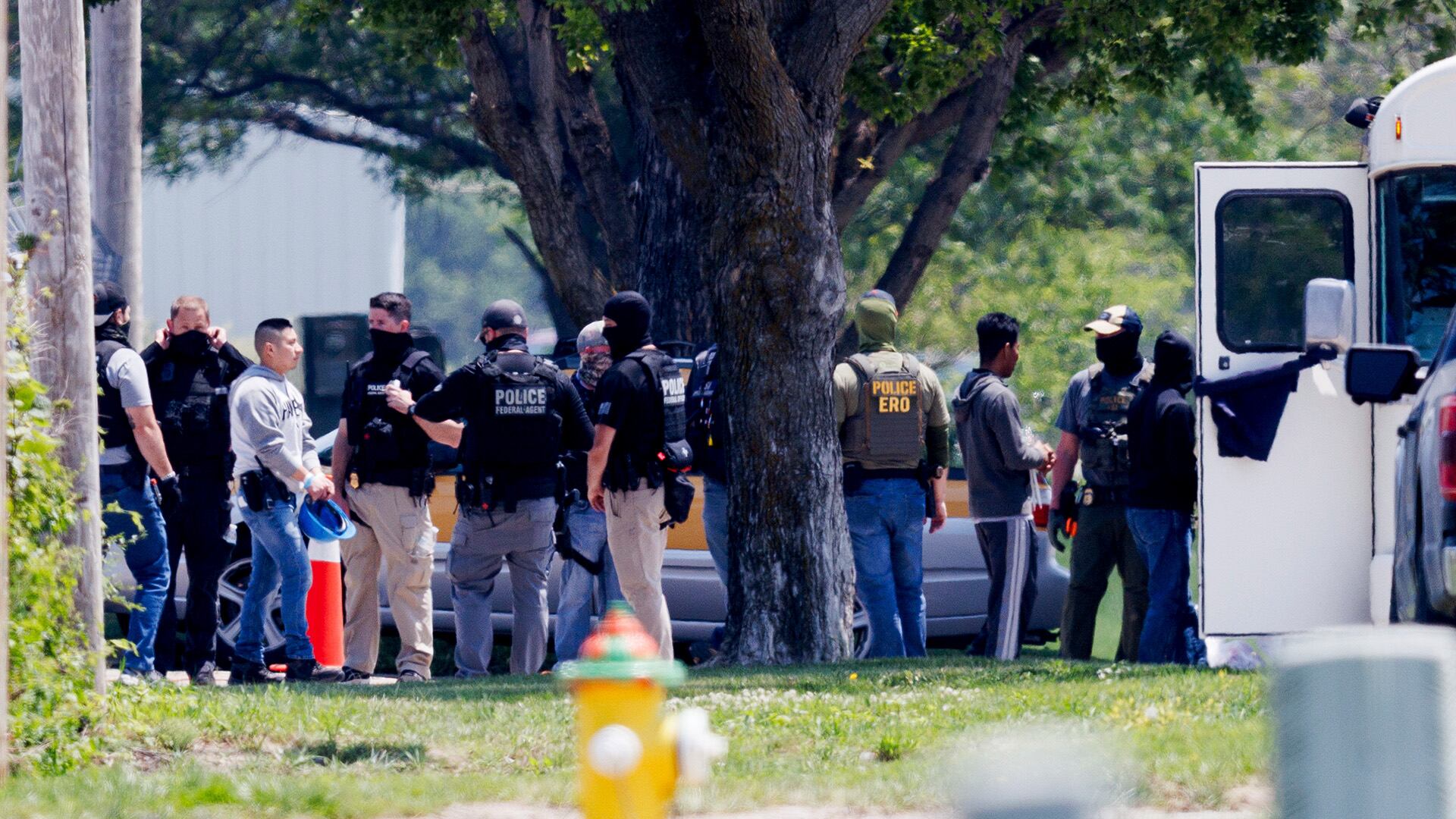 La planta Glenn Valley Foods en Omaha fue escenario de una redada por el uso de trabajadores inmigrantes sin autorización. (Nikos Frazier/Omaha World-Herald via AP)
