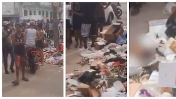 Hallaron dos fetos entre las calles inundadas de basura de La Habana