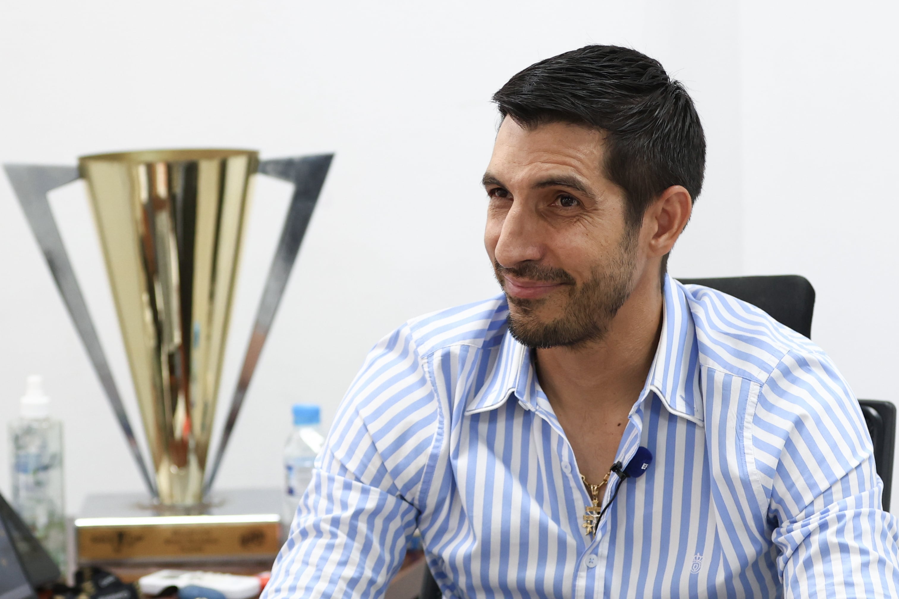 Jaime Penedo, director deportivo de la Federación, aseguró que existe conformidad con los resultados obtenidos por Thomas Christiansen, aunque recomendó fortalecer el trabajo en las categorías menores. EFE/Carlos Lemos