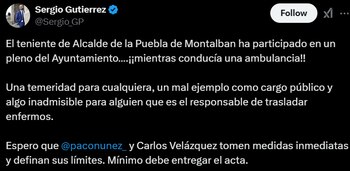 Publicación del Secretario de Organización