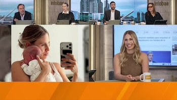 Julieta Puente comenzará su ciclo El Puente por Infobae, enfocado en las vivencias de la maternidad, con profesionales relacionados con la temática (Infobae en Vivo)