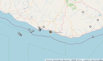 Temblor reportado en Oaxaca.
(SSN)