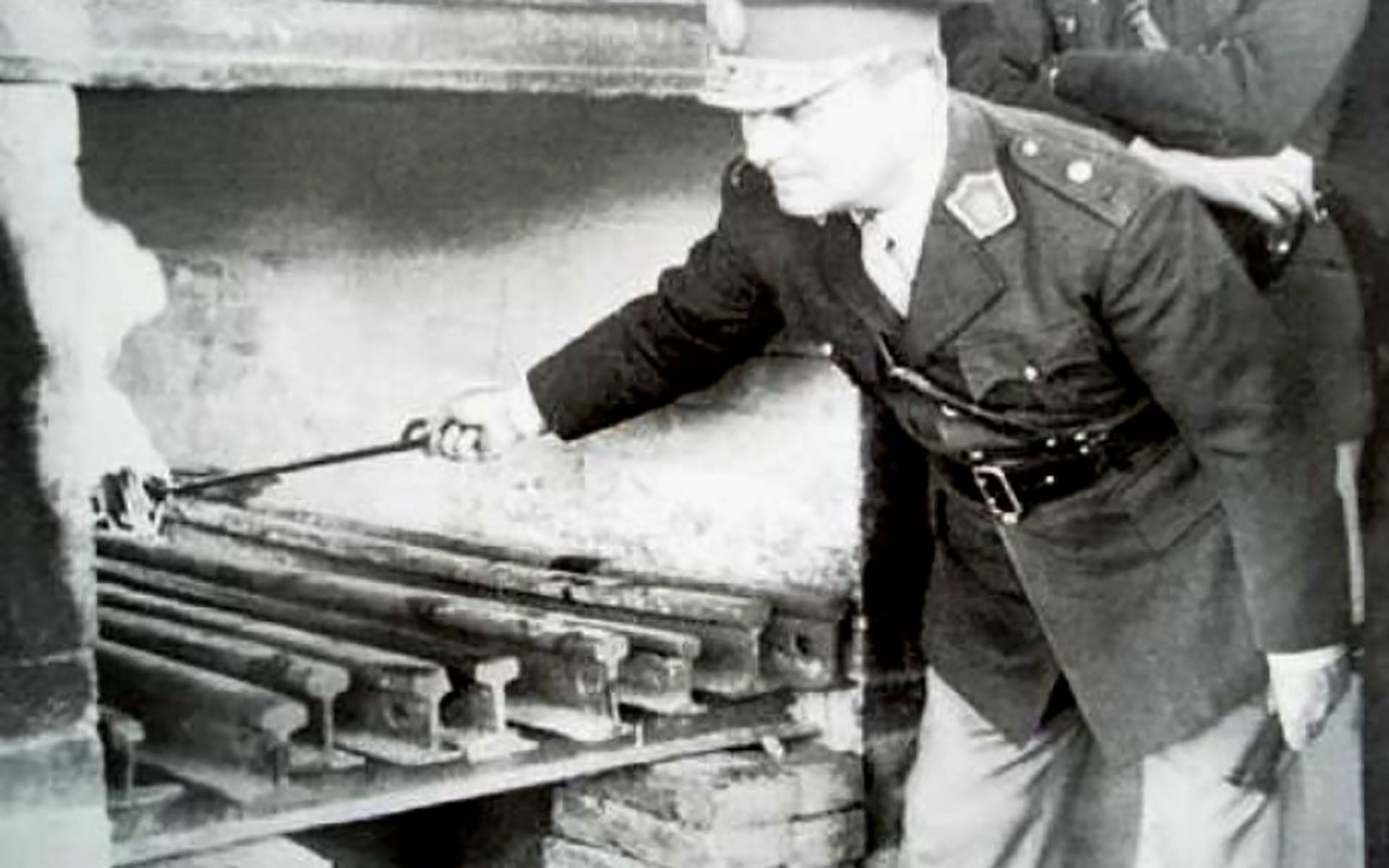 El general Manuel Savio en Altos Hornos Zapla, provincia de Jujuy