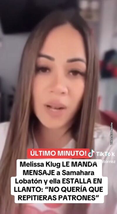 El mensaje de Melissa Klug a Samahara Lobatón tras ruptura con Bryan Torres: “No quería que repitieras patrones”