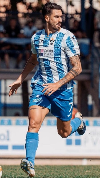 El futbolista del CF Talavera,