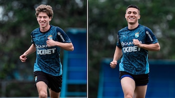 Ian Wisdom y Catriel Cabellos son dos de los volantes mixtos que tiene Sporting Cristal en su plantel.