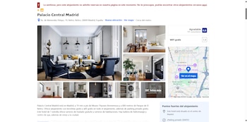 Captura de pantalla del hotel falso, anuncio ya retirado por Booking tras haber sido hackeados.