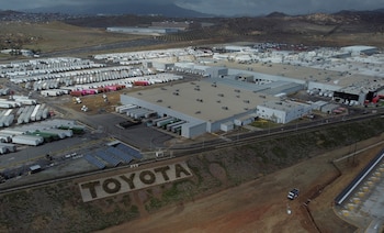 Donald Trump celebró el traslado de producción de Toyota a Texas y lo atribuyó a sus aranceles. REUTERS/Jorge Duenes