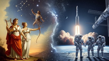 El significado detrás de los nombres de las figuras griegas que protagonizan las misiones de la NASA