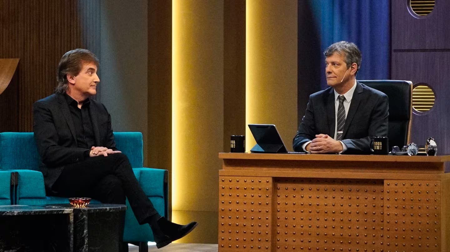 Dante Gebel le dijo a Mario Pergolini que no descarta su candidatura presidencial