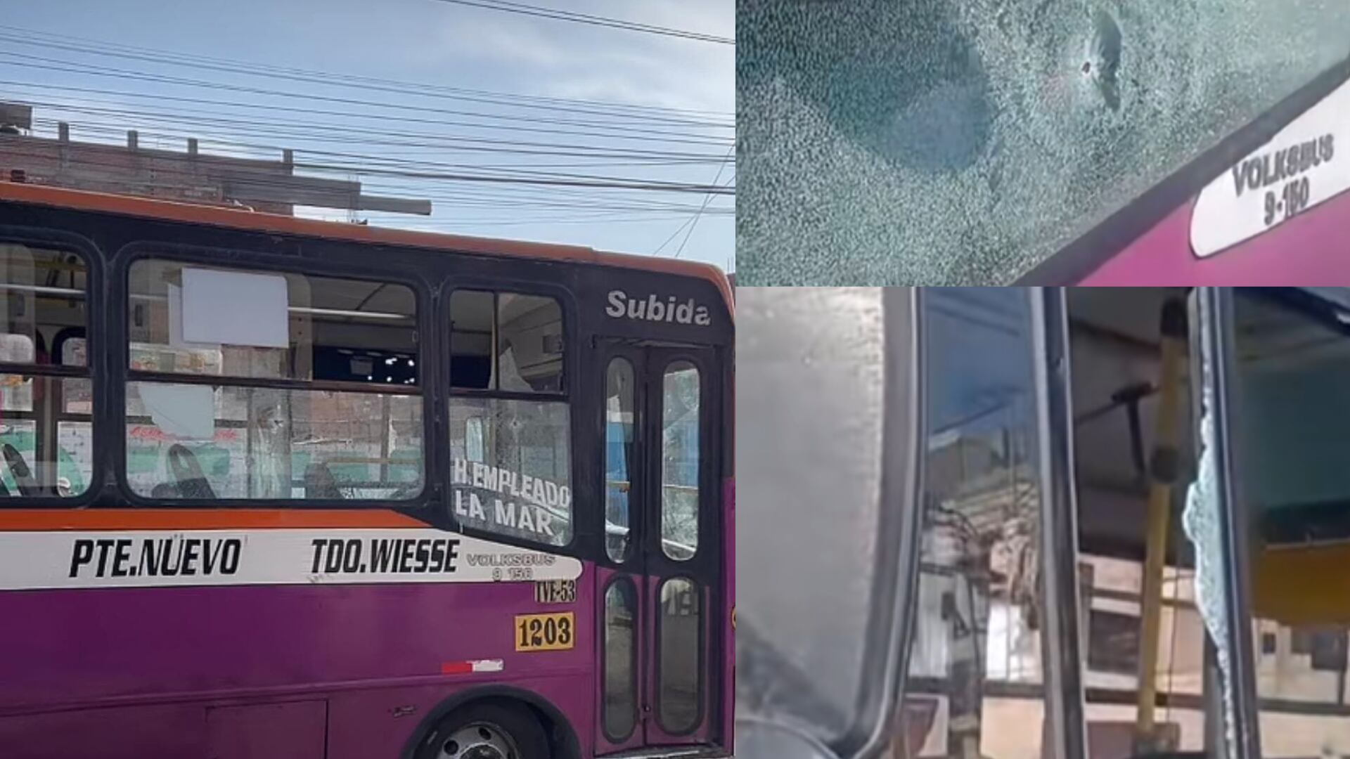Ataque a bus de San Germán en SMP: sicarios disparan más de 10 veces y comparten el video, en pleno estado de emergencia en Lima y Callao