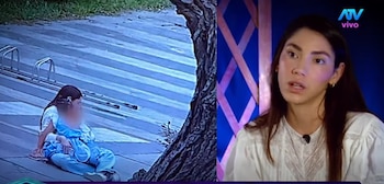 Carolina Bezerra denuncia violencia física y psicológica de su exesposo y exige protección para sus hijos. Captura: Magaly TV La Firme.