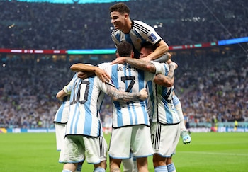 Argentina jugará su sexta final