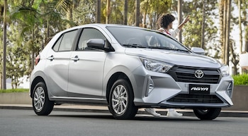 Toyota Agya es uno de