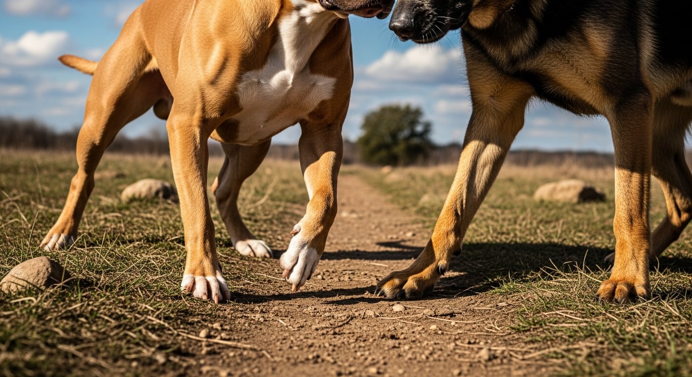 Los perros involucrados en el brutal ataque ya tenían antecedentes de agresiones a menores de edad y animales domésticos en la vereda La Granja - crédito Visuales IA