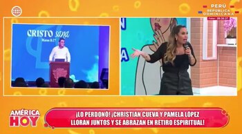 Ethel Pozo defiende arrepentimiento de Christian Cueva.
