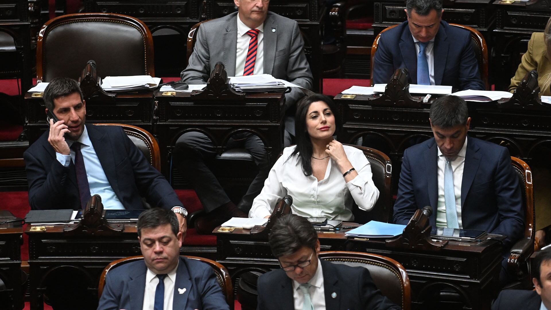 Se espera una larga jornada en la Cámara de Diputados (Maximiliano Luna)