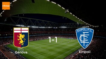 Génova 1 - 1 Empoli