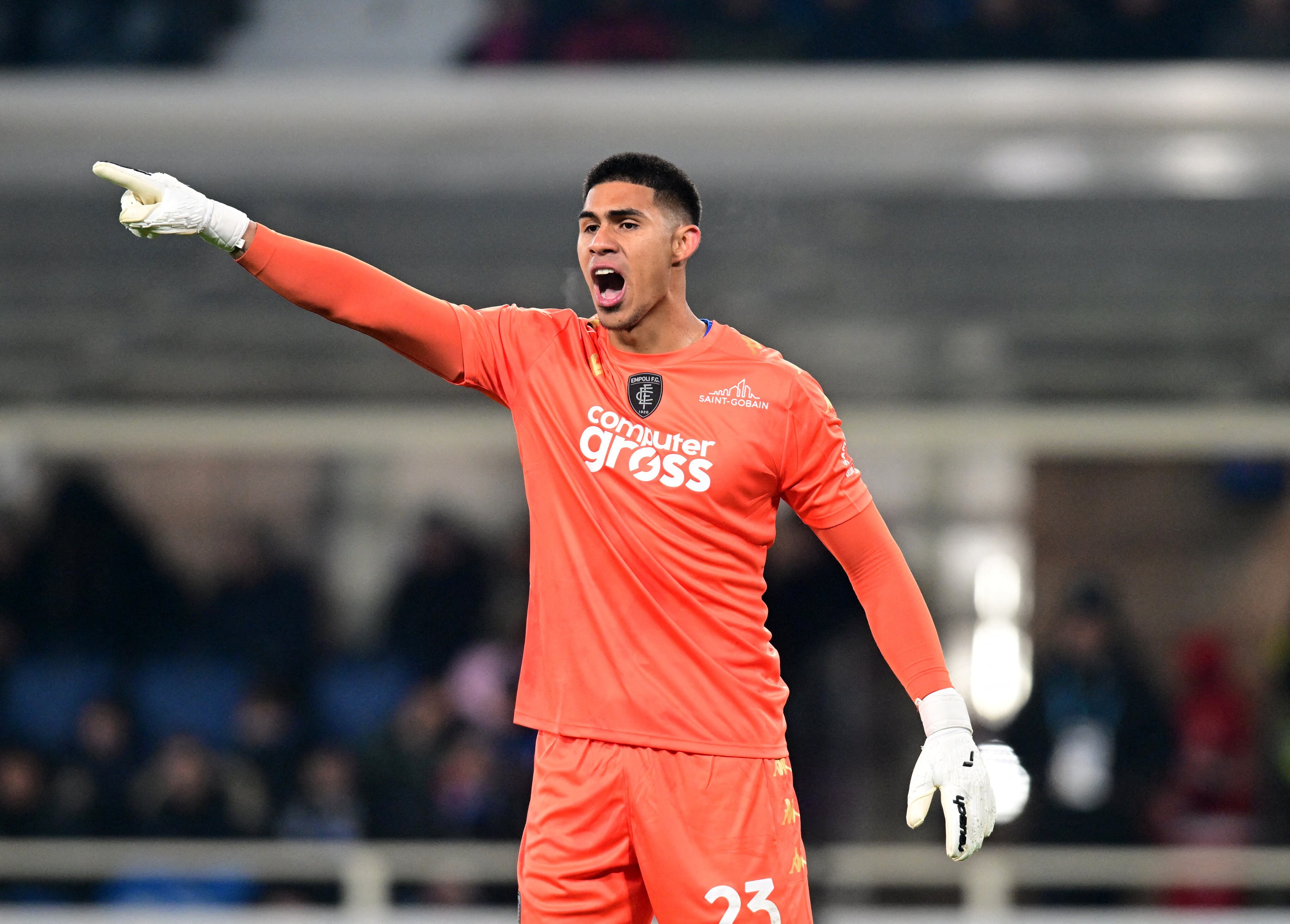 Devis Vásquez jugó con el Empoli en la última temporada - crédito Daniele Mascolo/ Reuters