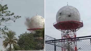 Con drones atacan radar de la Aeronáutica Civil en Candelaria, Valle: vecinos registraron en videos el bombardeo