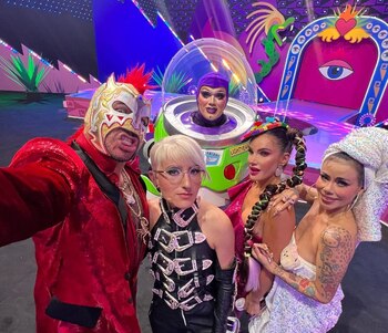 El divertido personaje también ha