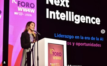 La colombiana Ana María Valderrama,