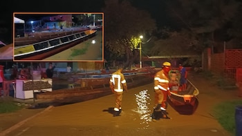 Se desbordó el río Magdalena