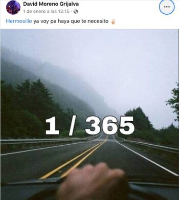 La última publicación de David,