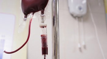 sala de donación de sangre