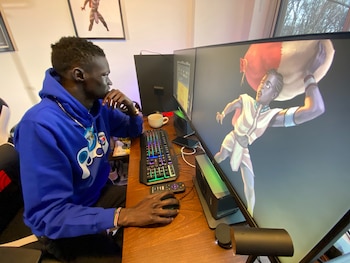 Video game developer Lual Mayen,