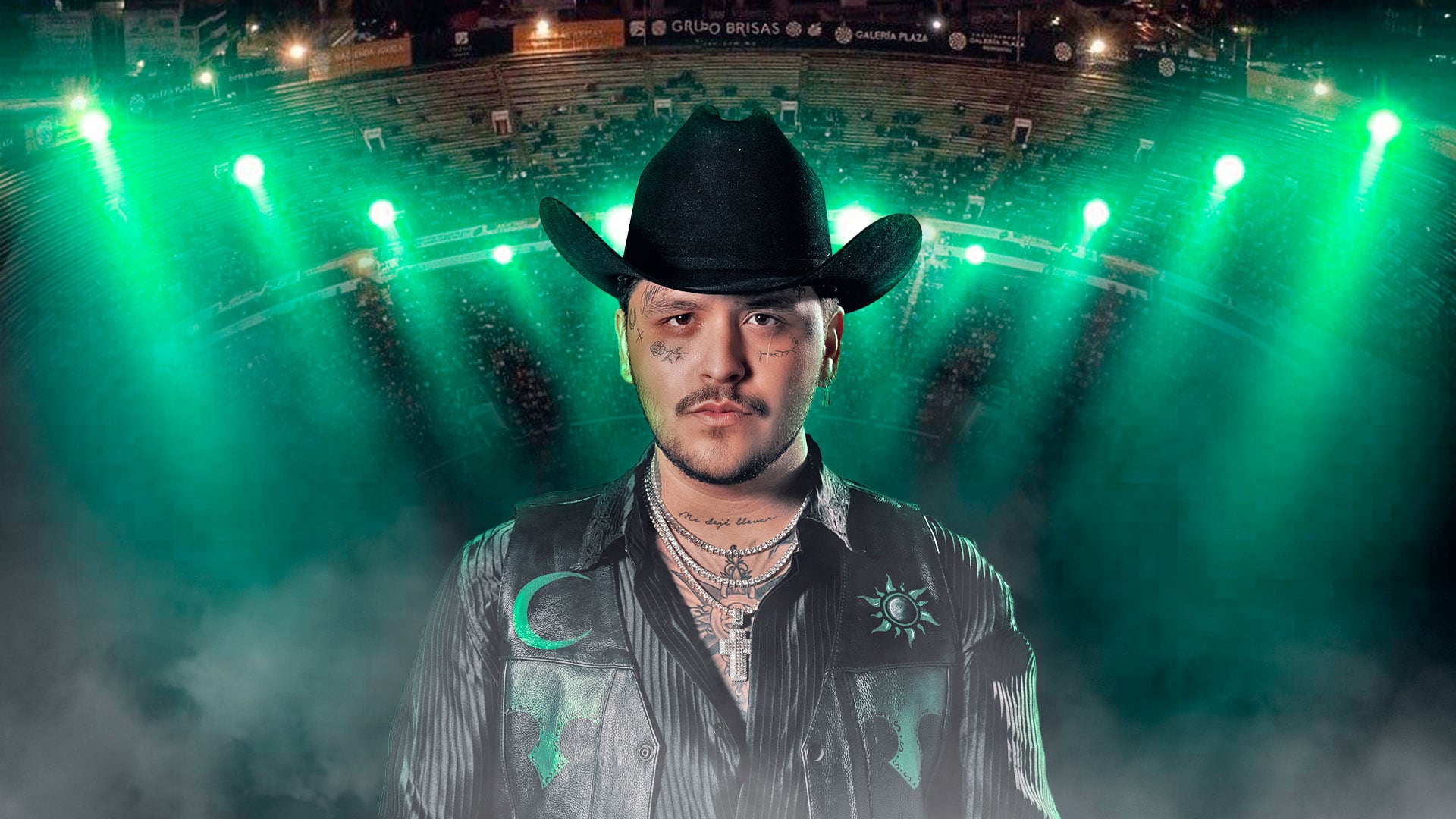 El cantante sonorense ya actuó en abril en el Palenque de la Feria Nacional de San Marcos 2026 en Aguascalientes, donde logró un sold out, y está confirmado para la Feria Internacional de Yucatán el 21 de noviembre, donde comparte cartel con Carín León y Marco Antonio Solís. Crédito: (Jovani Pérez/ Infobae)