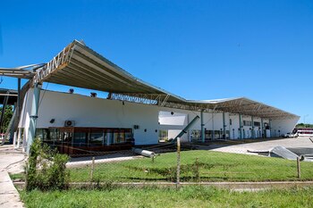 Así está la terminal un