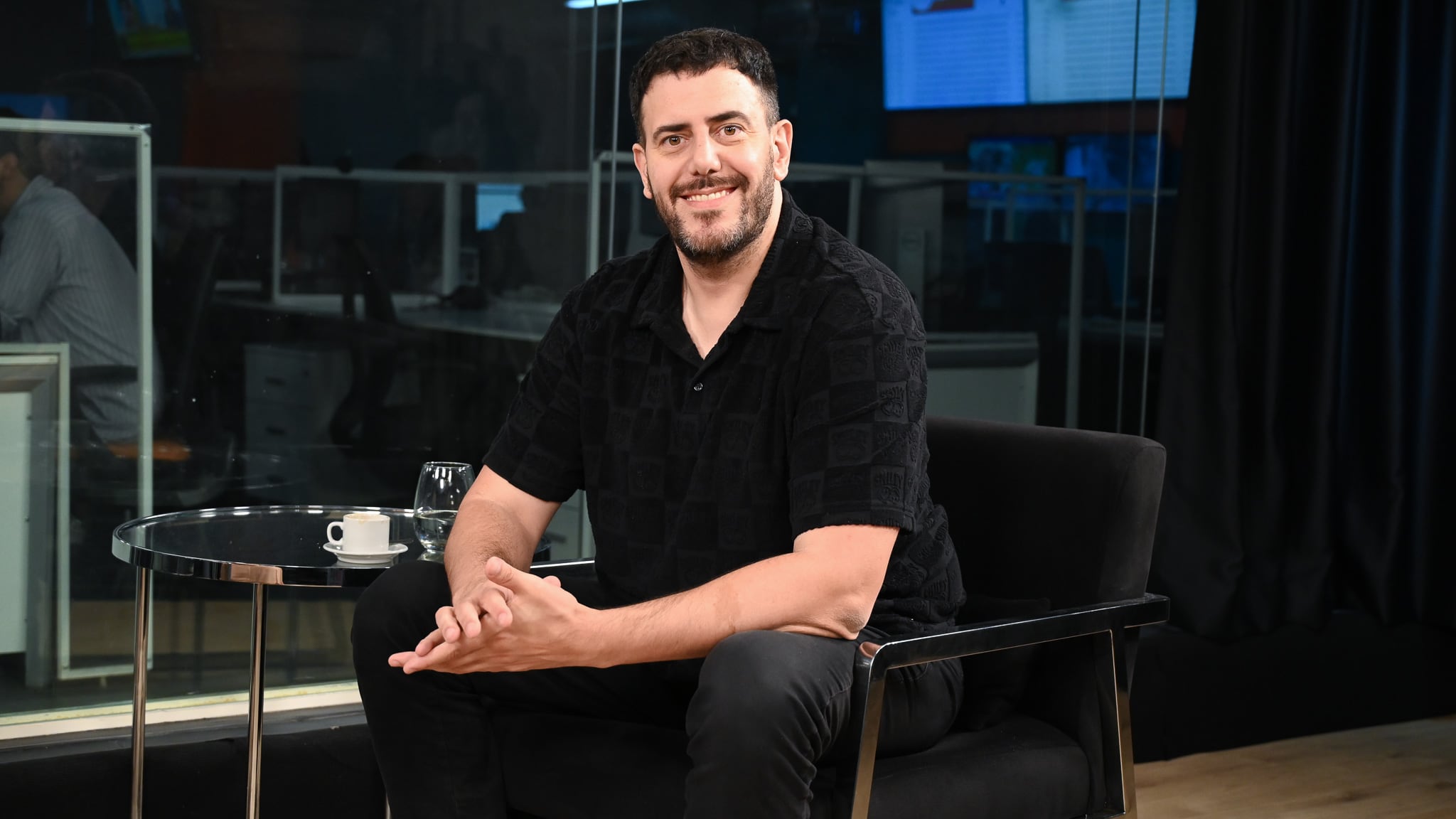 Martín Garabal, en la nómina como figura humorística masculina (Candela Teicheira)