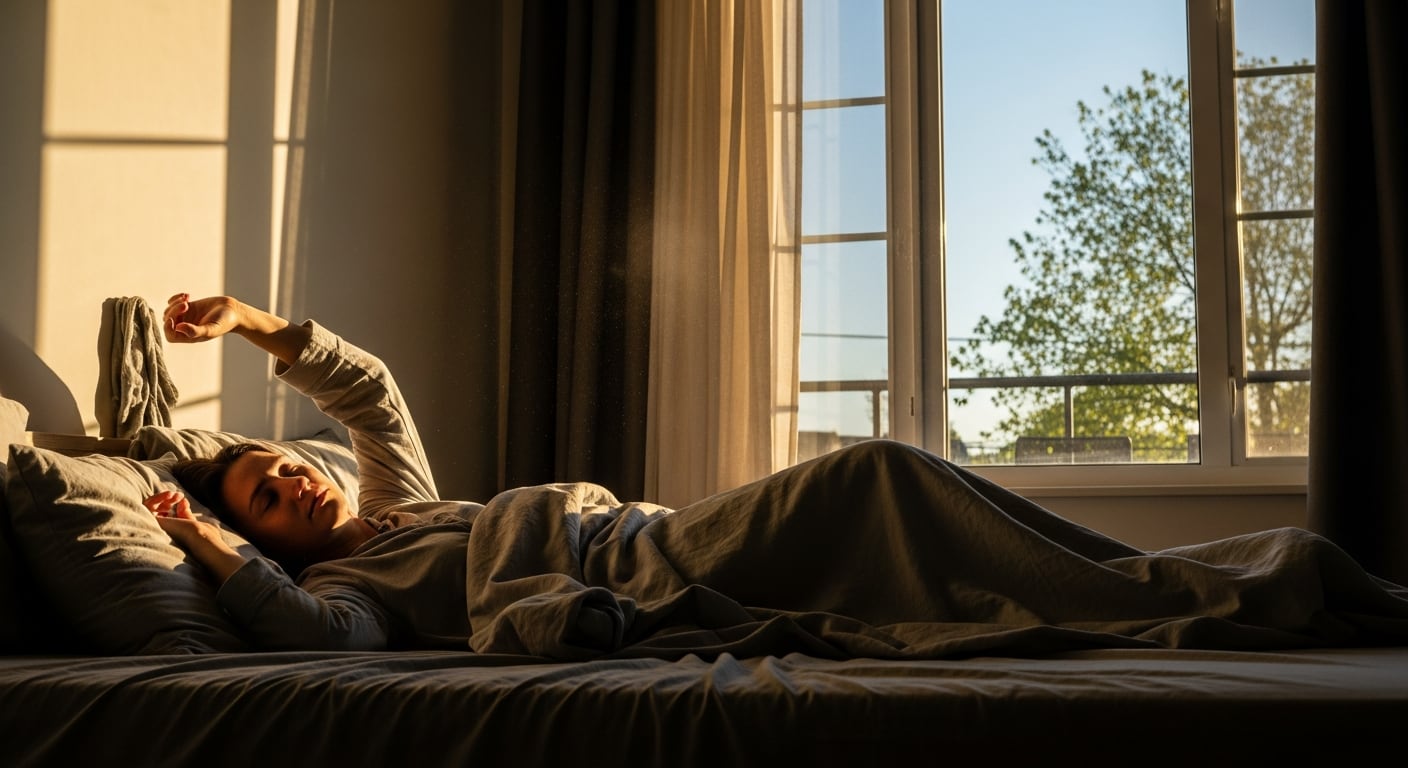 Exponerse a la luz natural por la mañana ayuda a sincronizar el reloj circadiano y facilita conciliar el sueño por la noche (Imagen Ilustrativa Infobae)