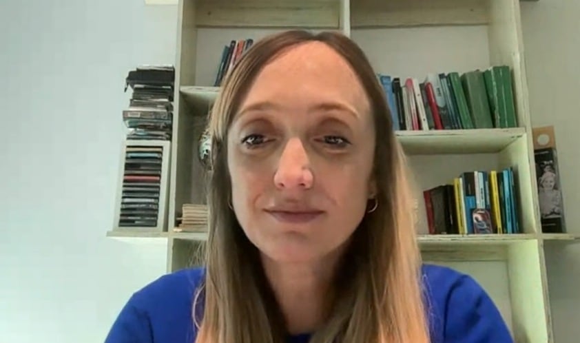 Anabel Fernández Sagasti (captura de video)