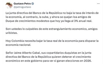 Gustavo Petro, presidente de Colombia,