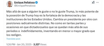 Peñalosa, señaló que la posesión