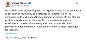 Peñalosa, señaló que la posesión