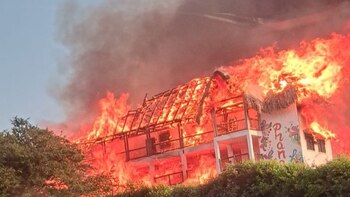 Incendio del hotel Prana en