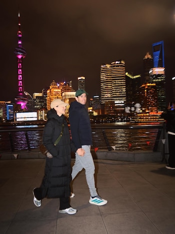 Tamara Falcó e Íñigo Onieva en su viaje a Shanghaí (Instagram / @ionieva)