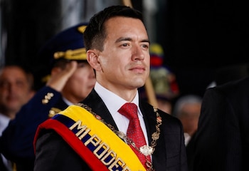 Daniel Noboa, presidente de Ecuador