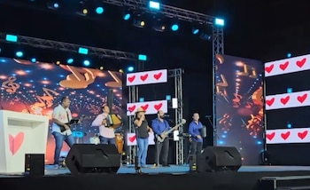 Artistas de diferentes géneros musicales se sumaron a la Teletón por los damnificados del sismo del 9 de octubre. (Telemetro)