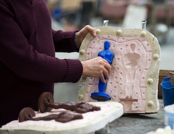 La estatuilla de cera del