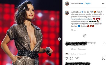 Post en Instagram de Carmen