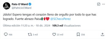 El emotivo mensaje que le