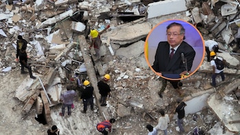 Gustavo Petro anunció una colecta para reconstruir la casa de un caficultor afectado por el terremoto: allí durmió el expresidente cuando era candidato