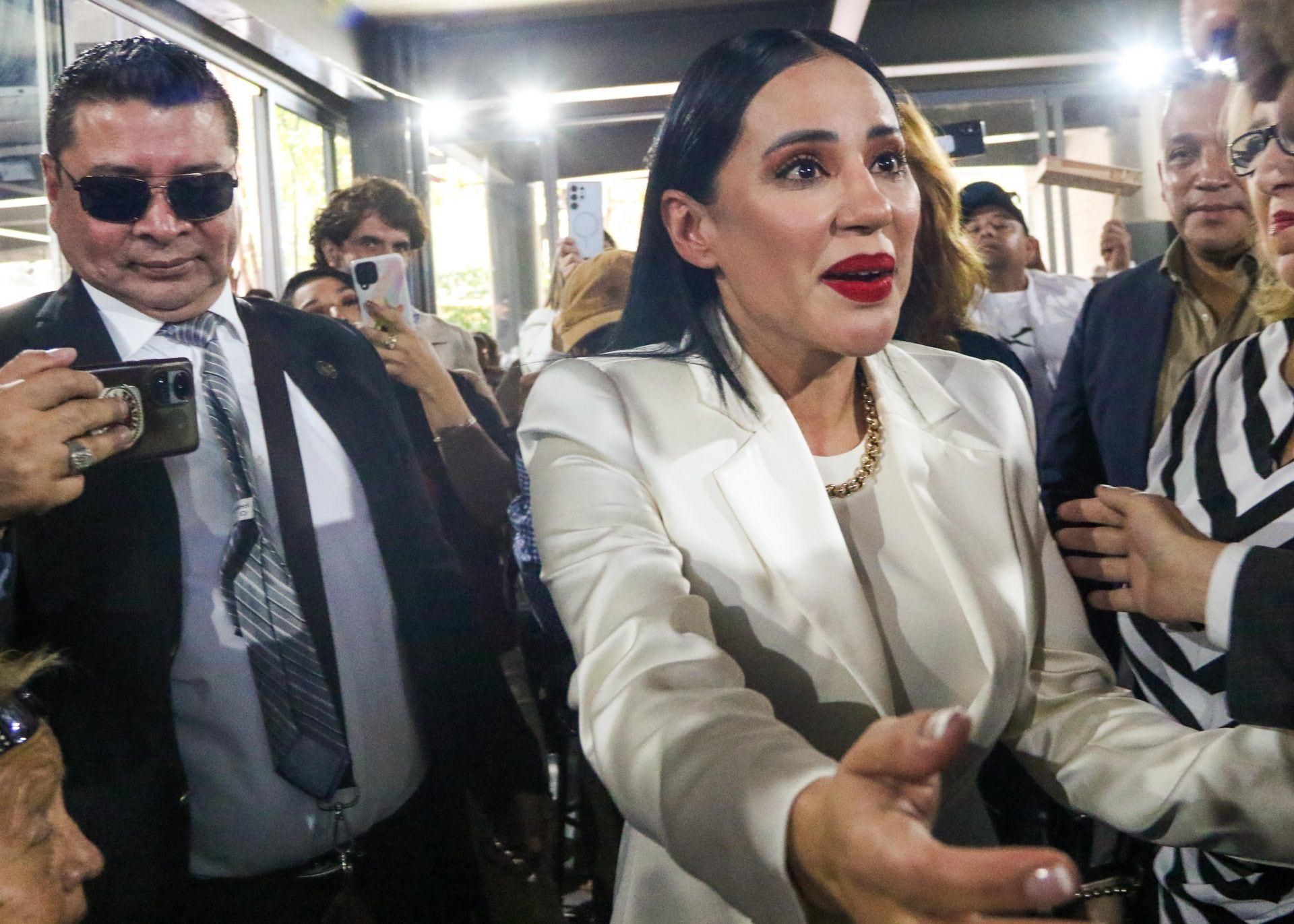 Sandra Cuevas aseguró que ha estado enfocada en sus nuevos proyectos. (Crédito: Cuartoscuro)